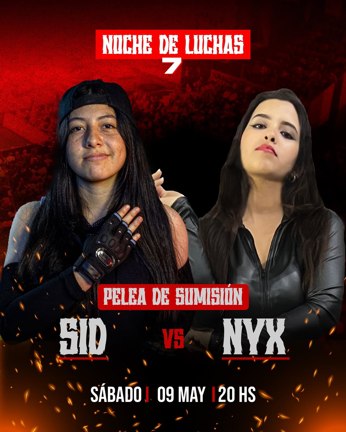 Sid La Cobra vs Nyx (Submission Match)